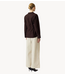YAS Blouse YASAREMIA LS SHIRT S. Coffee Bean