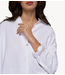 10DAYS Blouse cotton linen blouse white