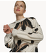 10DAYS Trui sweater flower soft white melee