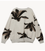 10DAYS Trui sweater flower soft white melee