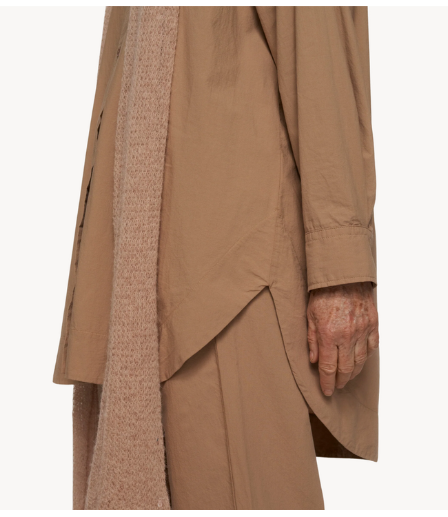 10DAYS Blouse long blouse light fudge