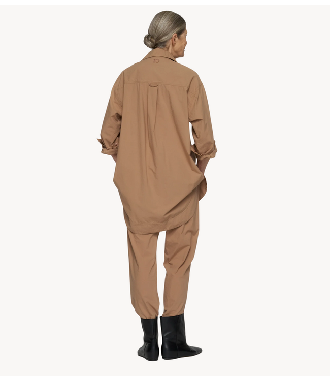 10DAYS Blouse long blouse light fudge