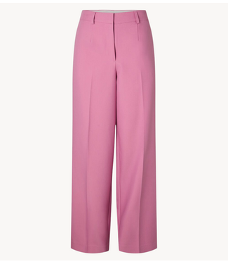 YAS YASMIDNIGHT WIDE MW PANT - SHOW Orchid Smoke