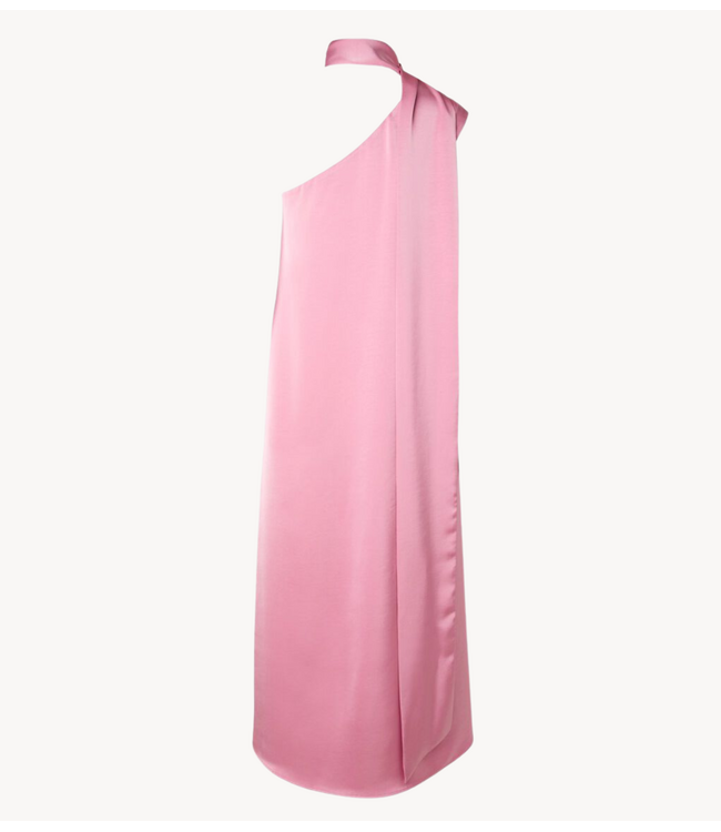 YAS Jurk YASANNALINA ONE SHOULDER MAXI DRESS S. Orchid Smoke