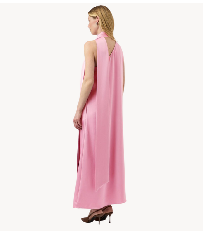 YAS Jurk YASANNALINA ONE SHOULDER MAXI DRESS S. Orchid Smoke