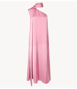 YAS Jurk YASANNALINA ONE SHOULDER MAXI DRESS S. Orchid Smoke