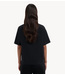 OLAF T-shirt WMN MONOGRAM REGULAR TEE BLACK