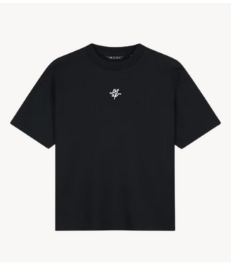 OLAF T-shirt WMN MONOGRAM REGULAR TEE BLACK