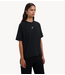 OLAF T-shirt WMN MONOGRAM REGULAR TEE BLACK