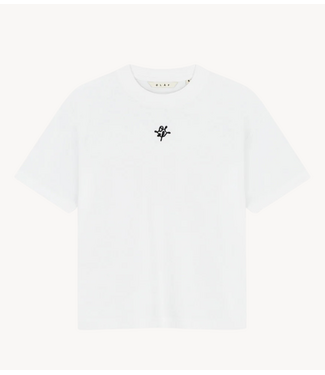 OLAF T-shirt WMN MONOGRAM REGULAR TEE OPTICAL WHITE