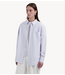 OLAF Blouse STRIPE OVERSIZED SHIRTS OFFWHITE/PURPLE HEATHER