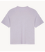 OLAF T-shirt RETRO LOGO LINEN BOXY TEES PURPLE HEATHER