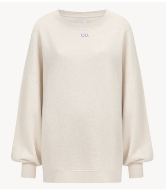 OU. Trui Sweater Rue de Copin Wilde Sand