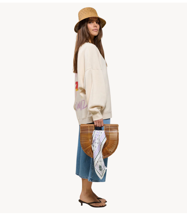 OU. Trui Sweater Rue de Copin Wilde Sand