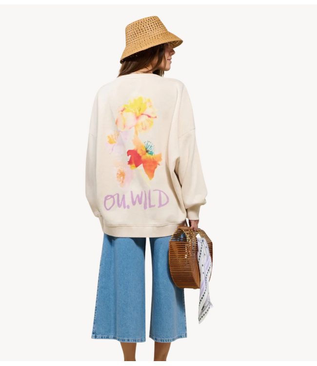 OU. Trui Sweater Rue de Copin Wilde Sand