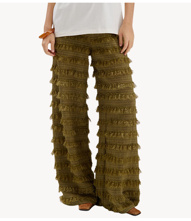 HARPER & YVE Broek LO-PA AVOCADO
