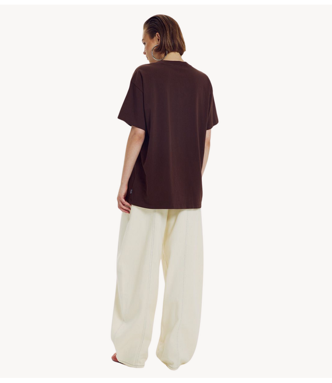 HARPER & YVE T-shirt MOODY-SS HOT FUDGE