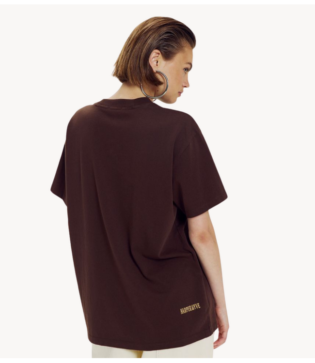 HARPER & YVE T-shirt MOODY-SS HOT FUDGE