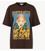 HARPER & YVE T-shirt MOODY-SS HOT FUDGE