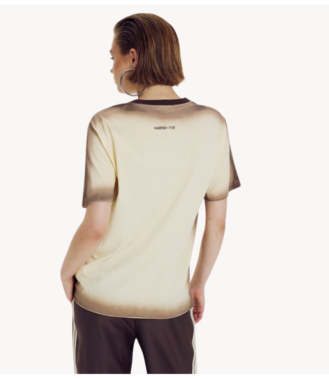 HARPER & YVE T-shirt SETTHEMOOD-SS ALMOND OIL
