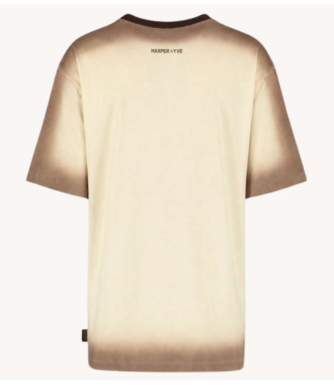 HARPER & YVE T-shirt SETTHEMOOD-SS ALMOND OIL