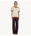 HARPER & YVE T-shirt SETTHEMOOD-SS ALMOND OIL