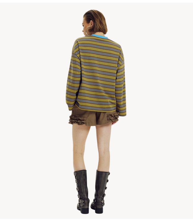 HARPER & YVE Shirt TOMMY-LS DAYDREAM BLUE STRIPE