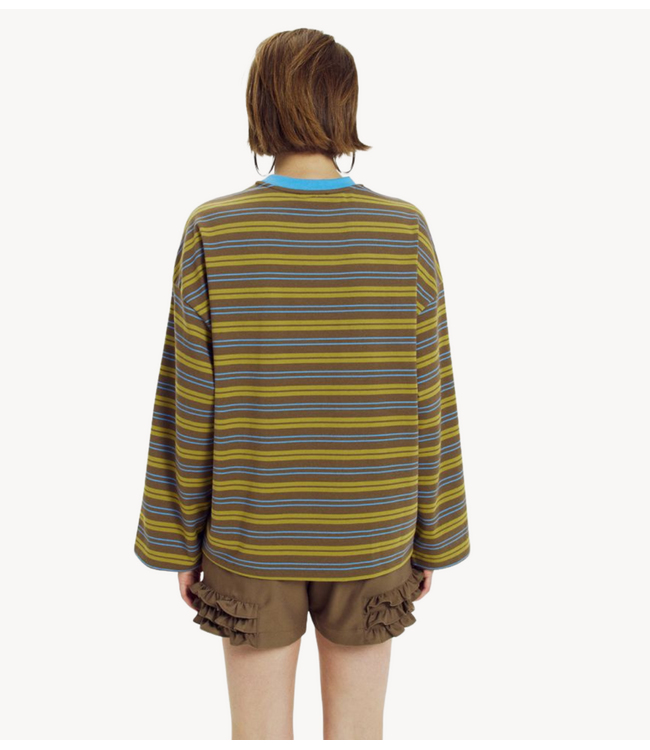 HARPER & YVE Shirt TOMMY-LS DAYDREAM BLUE STRIPE