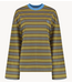 HARPER & YVE Shirt TOMMY-LS DAYDREAM BLUE STRIPE