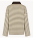 HARPER & YVE Shirt POLLIE-JU HOT FUDGE STRIPE