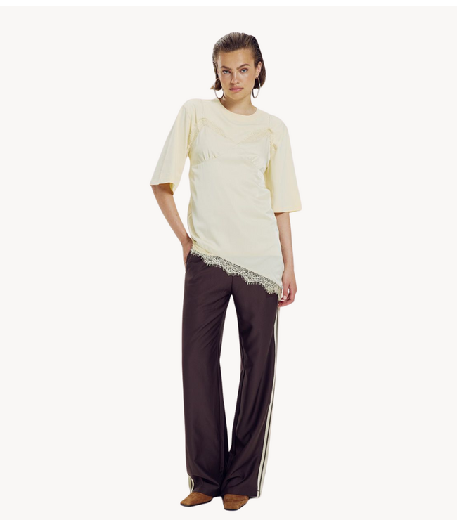HARPER & YVE Top FAYE-SS ALMOND OIL