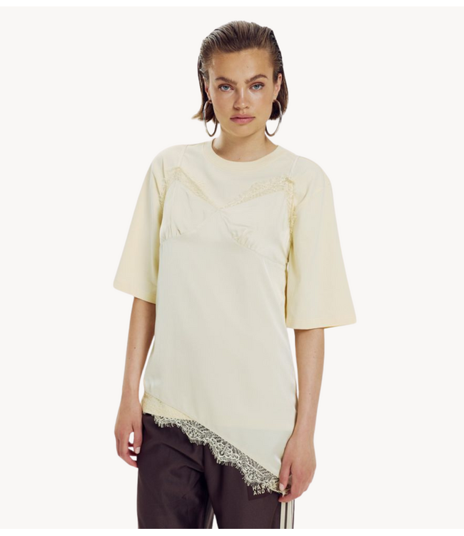 HARPER & YVE Top FAYE-SS ALMOND OIL
