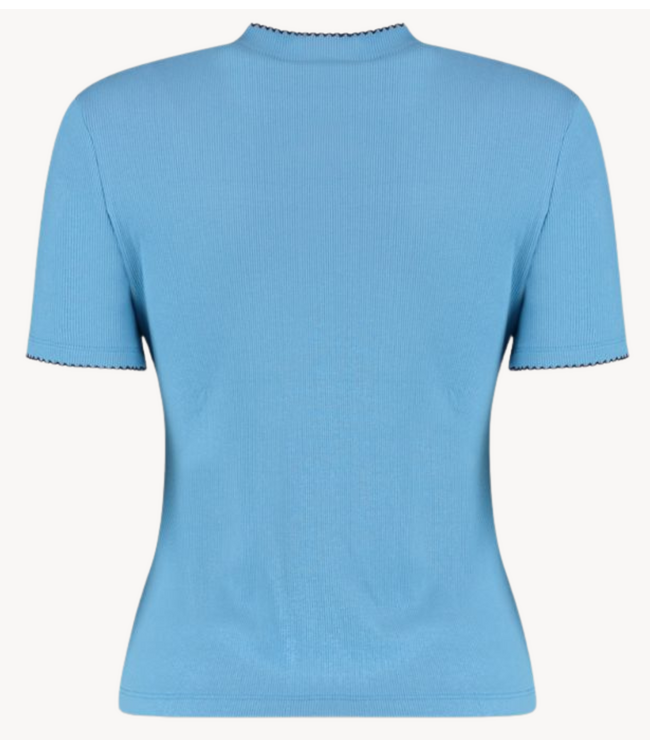 HARPER & YVE T-shirt CAMMY-SS DAYDREAM BLUE