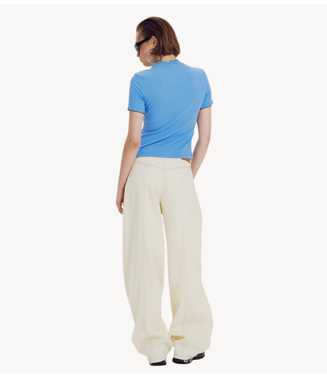 HARPER & YVE T-shirt CAMMY-SS DAYDREAM BLUE