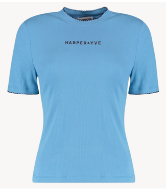 HARPER & YVE T-shirt CAMMY-SS DAYDREAM BLUE