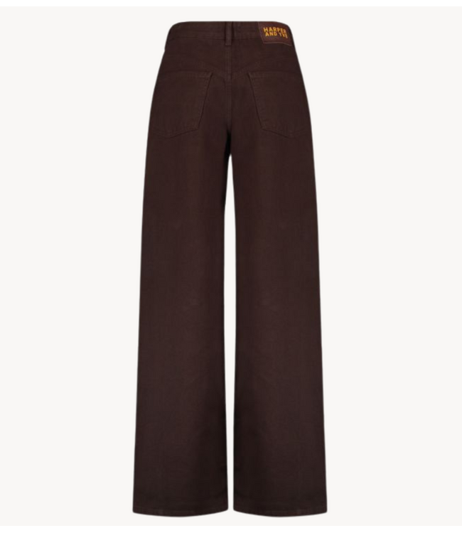 HARPER & YVE Broek MAYRA-PA HOT FUDGE