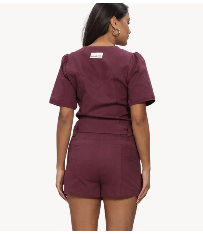 HARPER & YVE Jumpsuit YAEL-JS LONG WINETASTING