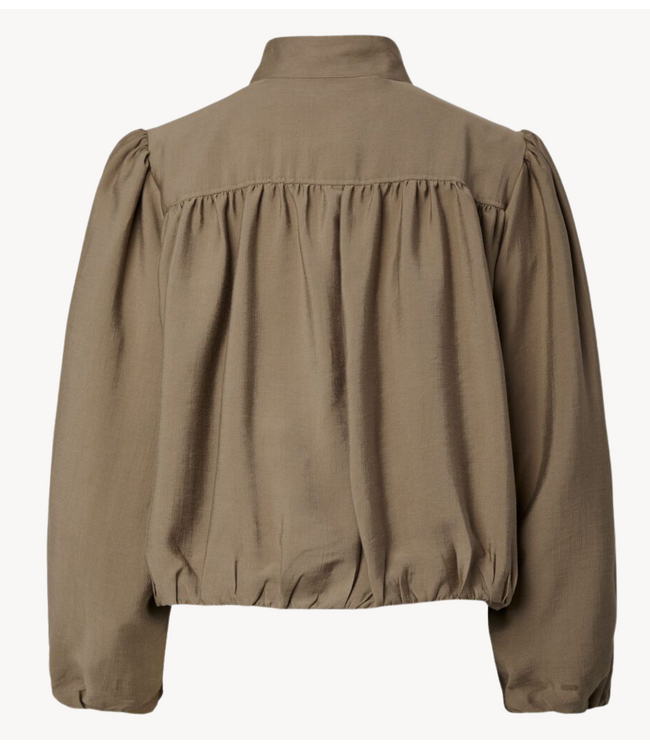 YAS Jack YASFELINE LS JACKET Wood Ash