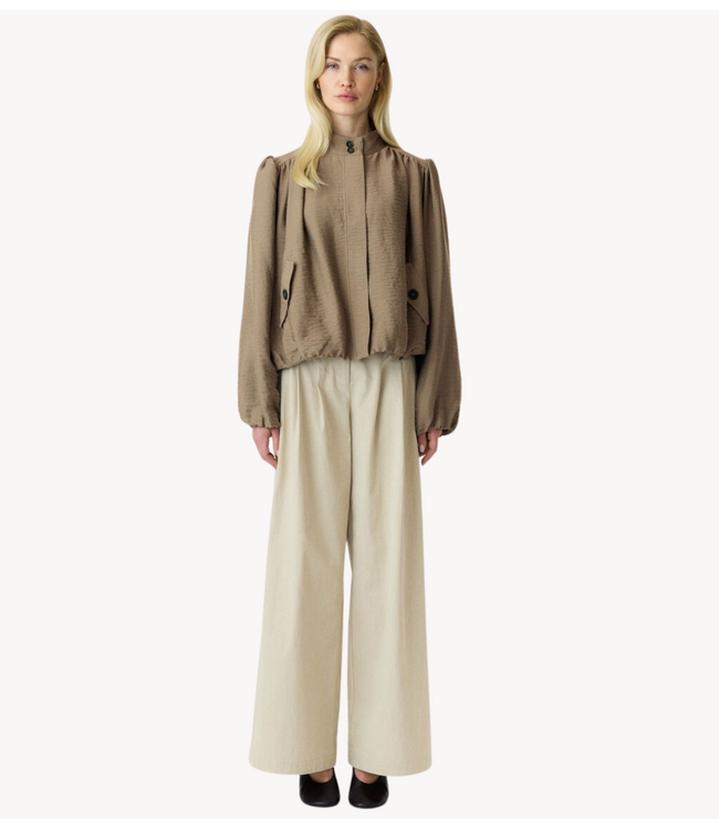 YAS Jack YASFELINE LS JACKET Wood Ash