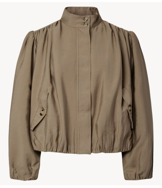 YAS Jack YASFELINE LS JACKET Wood Ash