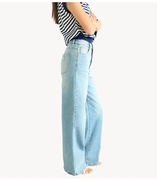 Abrand Jeans 94 HIGH WIDE JODYJODY BLUE