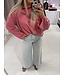 GUUS Fashion T-shirt striped LM Red