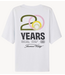American Vintage T-shirt  Fizvalley White rugtekst