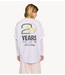 American Vintage T-shirt  Fizvalley White rugtekst
