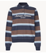 Samsøe Samsøe Top SADORY LS POLO 15885 BROWN BLUE ST.