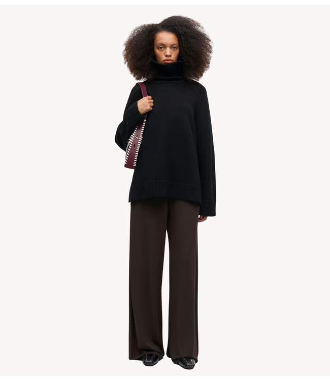 Samsøe Samsøe Broek SAUMI TROUSERS 16113 MULCH