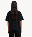OLAF T-shirt WMN RETRO LOGO BOXY TEE BLACK
