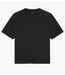 OLAF T-shirt WMN RETRO LOGO BOXY TEE BLACK