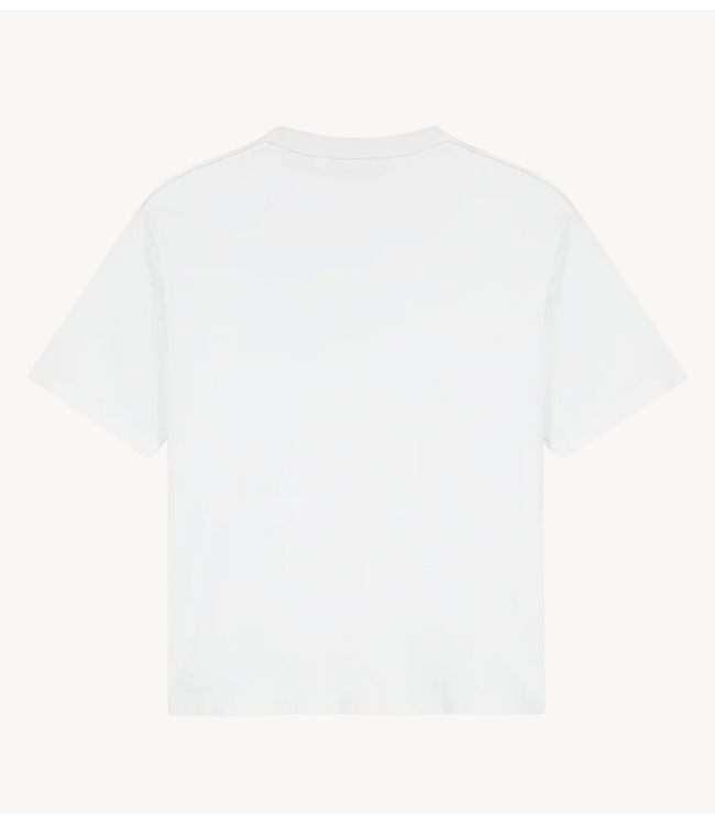 OLAF T-shirt WMN RETRO LOGO BOXY TEE OPTICAL WHITE