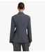 OLAF Blazer WOOL ASYMETRIC BLAZER SHARKSKIN